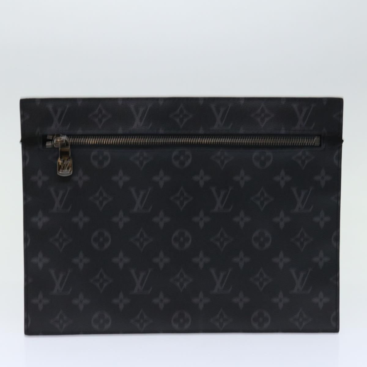 LOUIS VUITTON Monogram Eclipse Grand Sac Hand Bag M44733 LV Auth tb1030