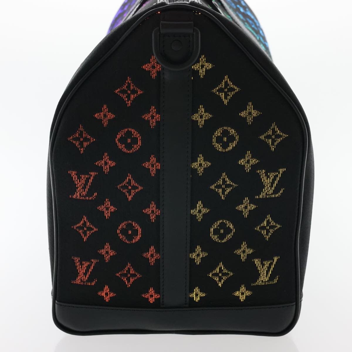 LOUIS VUITTON Monogram Light Up Keepall Bandouliere 50 Boston M44770 Auth 32711A