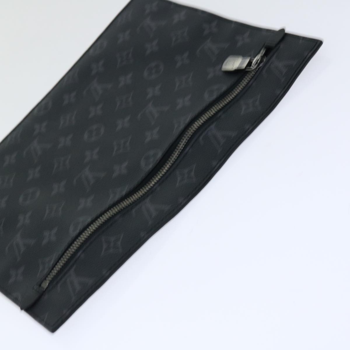 LOUIS VUITTON Monogram Eclipse Grand Sac Hand Bag M44733 LV Auth tb1030