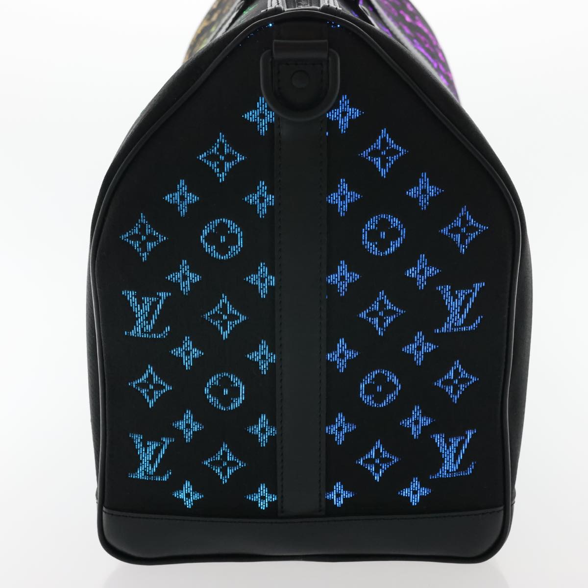 LOUIS VUITTON Monogram Light Up Keepall Bandouliere 50 Boston M44770 Auth 32711A