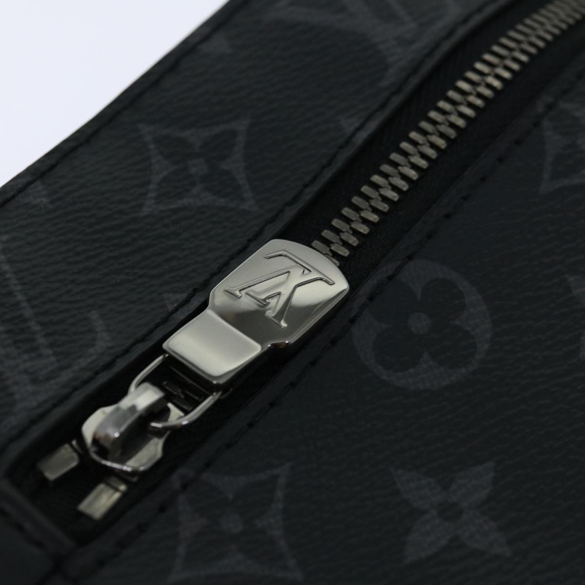 LOUIS VUITTON Monogram Eclipse Grand Sac Hand Bag M44733 LV Auth tb1030