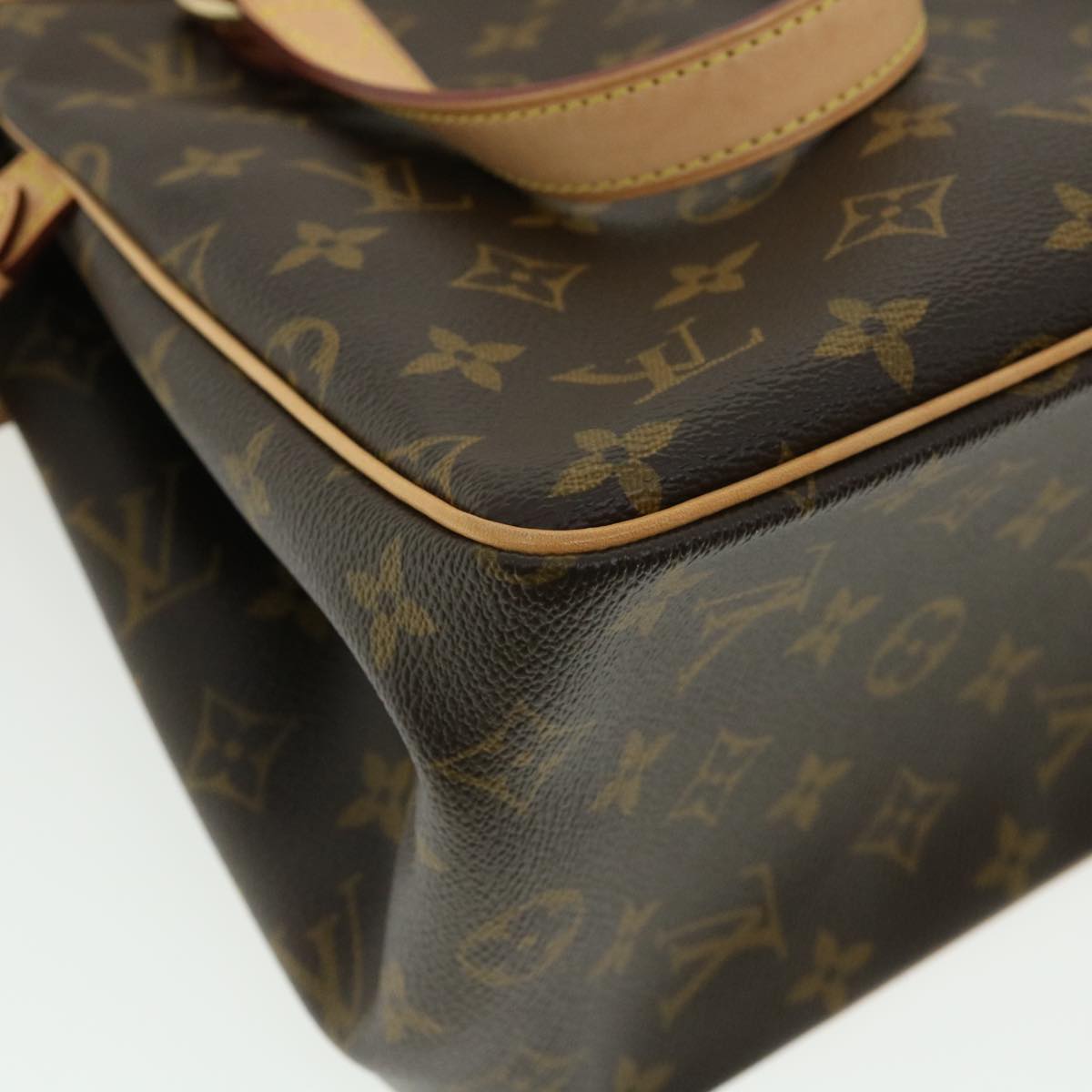 LOUIS VUITTON Monogram Batignolles Hand Bag M51156 LV Auth 27840A