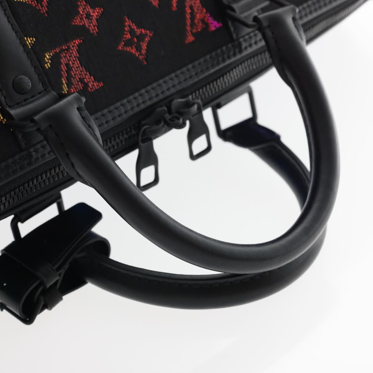 LOUIS VUITTON Monogram Light Up Keepall Bandouliere 50 Boston M44770 Auth 32711SM