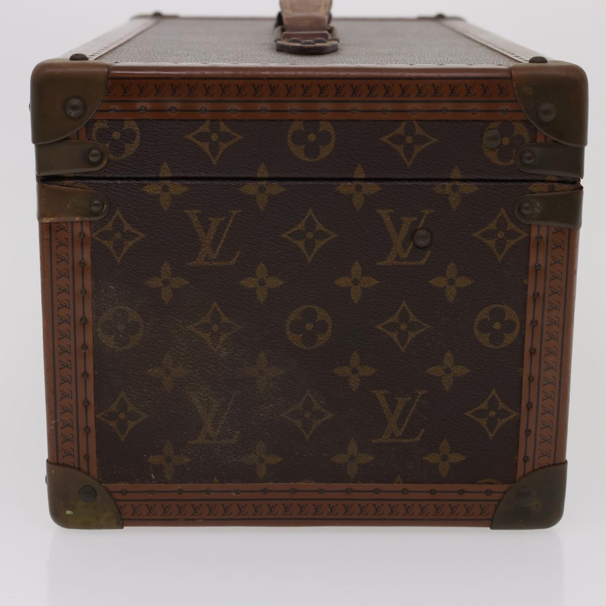 LOUIS VUITTON Monogram Boite Buteil Hand Bag Vanity Vintage M21822 Auth am1389gA