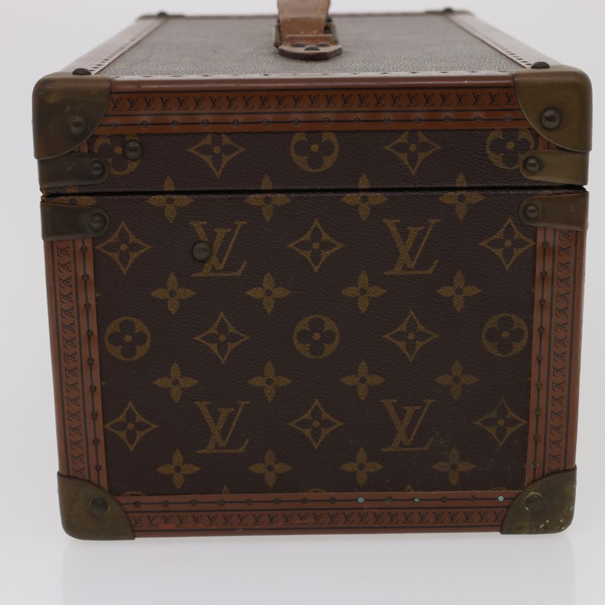 LOUIS VUITTON Monogram Boite Buteil Hand Bag Vanity Vintage M21822 Auth am1389gA