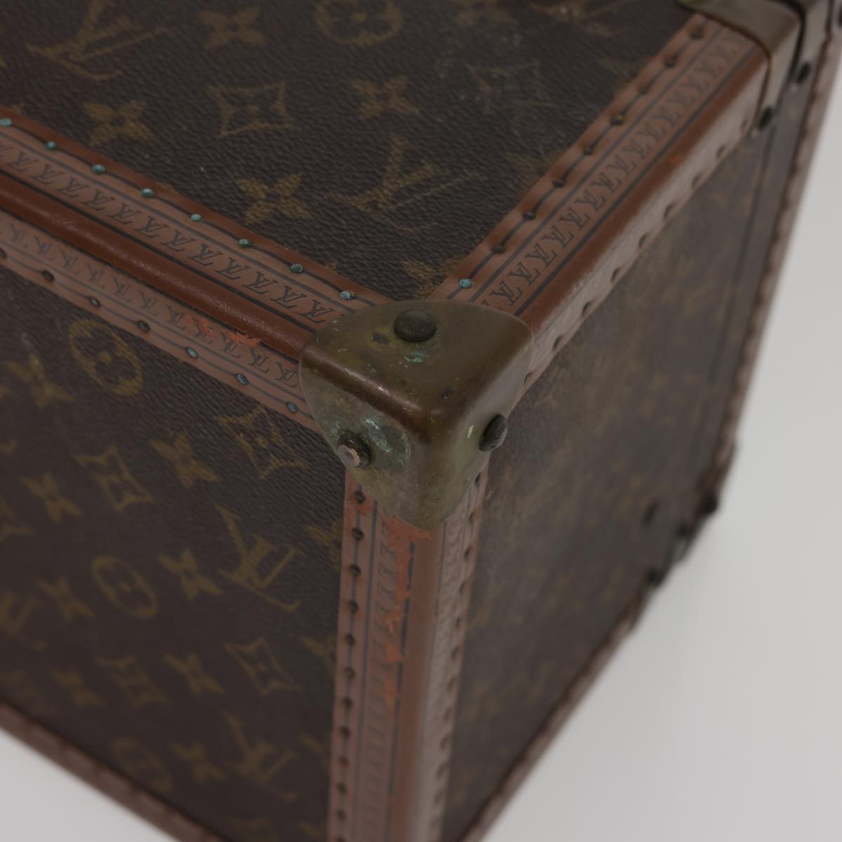 LOUIS VUITTON Monogram Boite Buteil Hand Bag Vanity Vintage M21822 Auth am1389gA