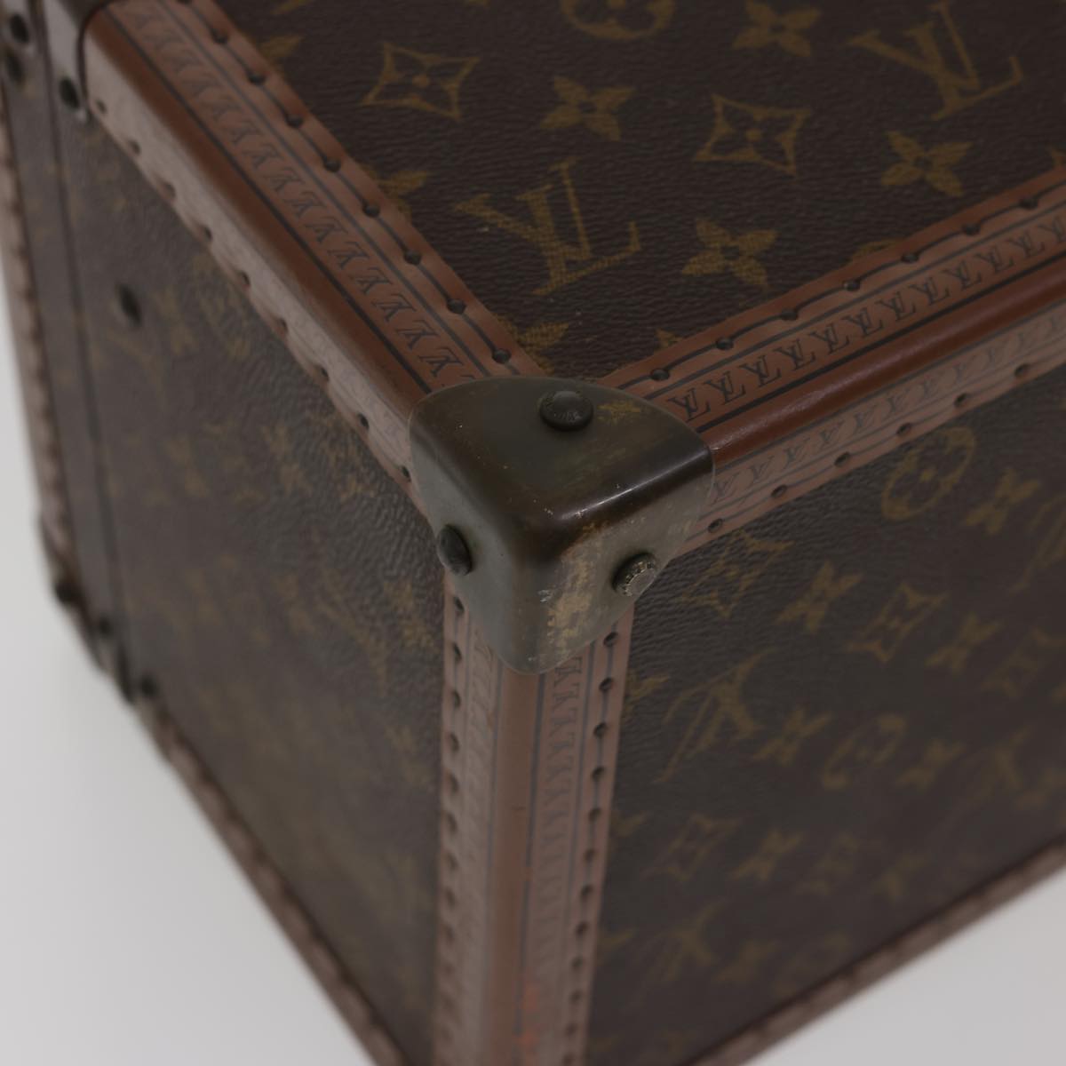 LOUIS VUITTON Monogram Boite Buteil Hand Bag Vanity Vintage M21822 Auth am1389gA