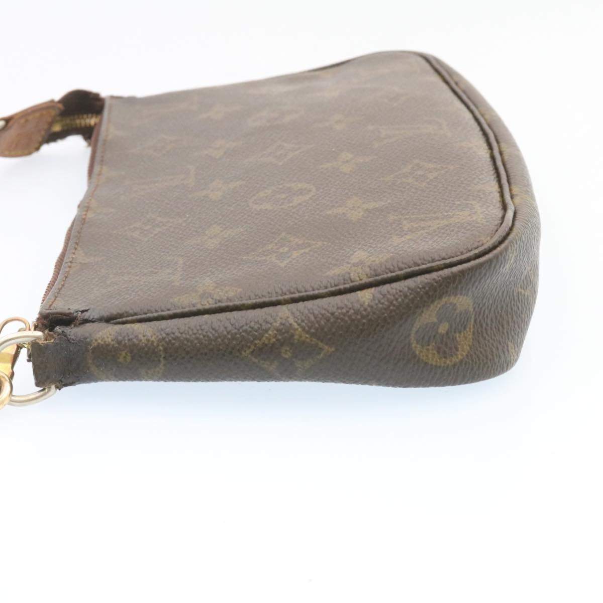 LOUIS VUITTON Monogram Pochette Accessoires Pouch M51980 LV Auth hk155