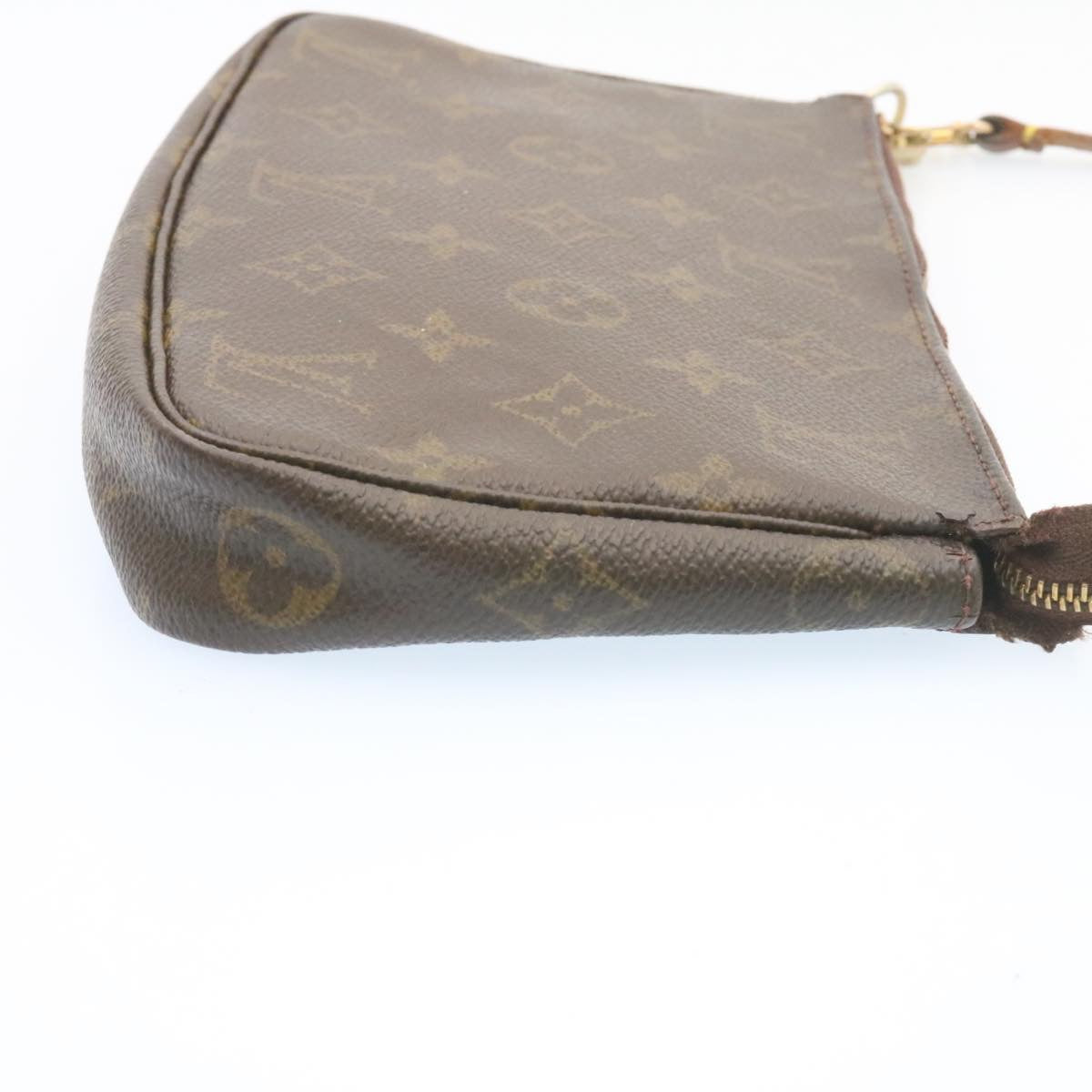 LOUIS VUITTON Monogram Pochette Accessoires Pouch M51980 LV Auth hk155