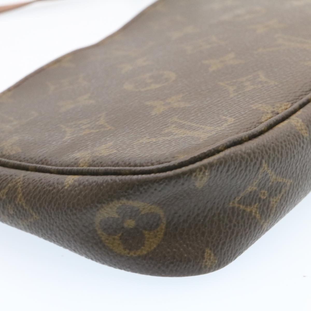 LOUIS VUITTON Monogram Pochette Accessoires Pouch M51980 LV Auth hk155