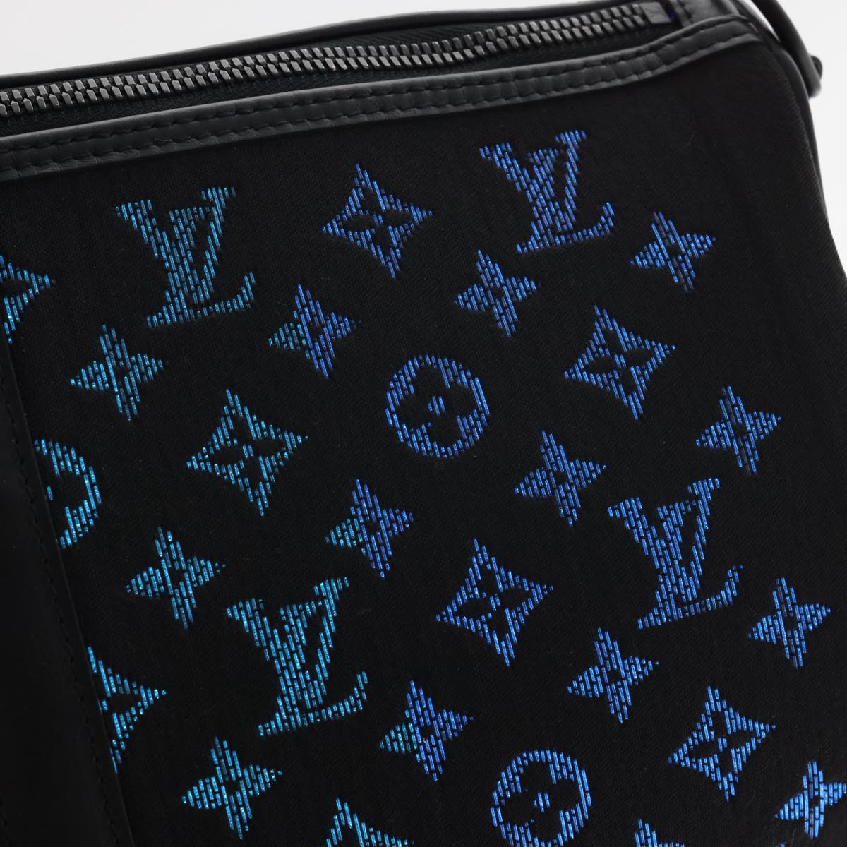 LOUIS VUITTON Monogram Light Up Keepall Bandouliere 50 Boston M44770 Auth 32711SM
