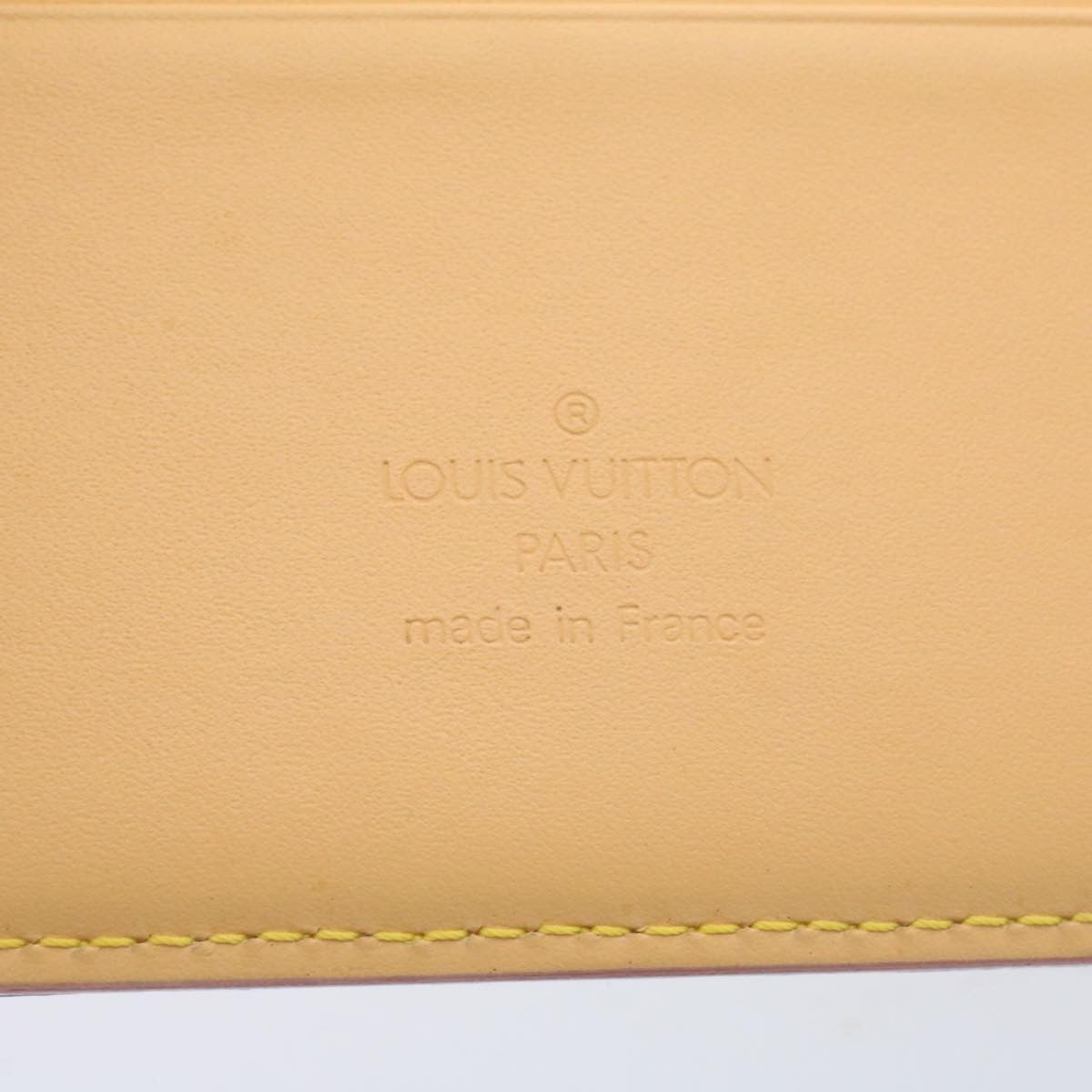 LOUIS VUITTON Multicolor Agenda GM Day Planner Cover White R20894 LV am701sA