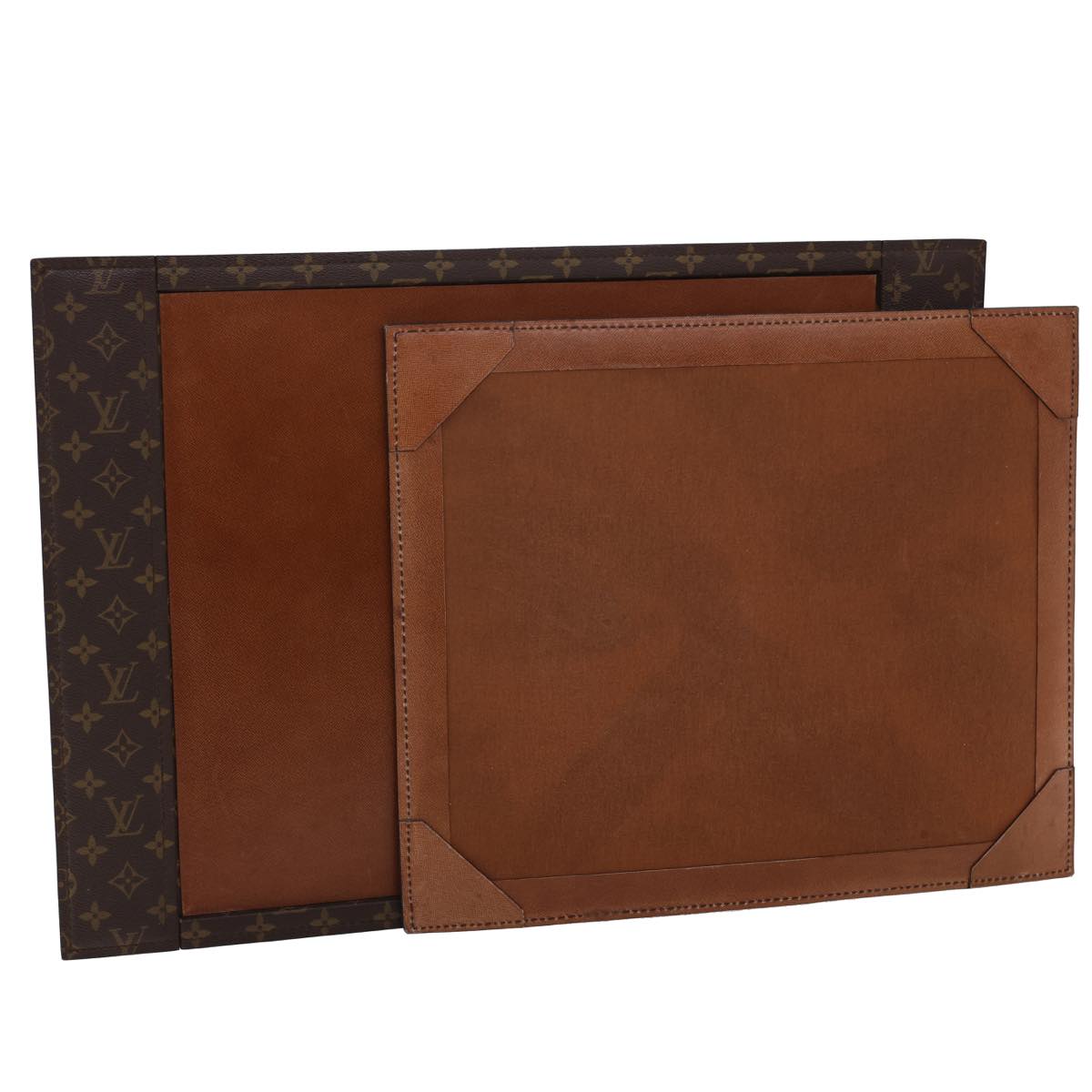 LOUIS VUITTON Monogram Blotting Pad Vintage LV Auth sy186