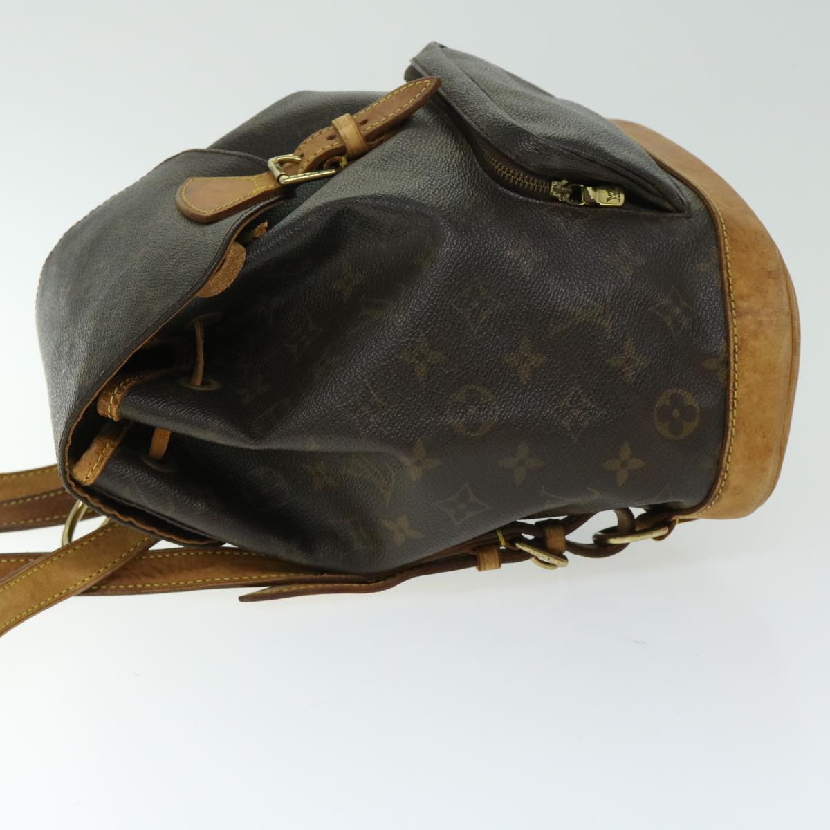 LOUIS VUITTON Monogram Montsouris MM Backpack M51136 LV Auth 59893