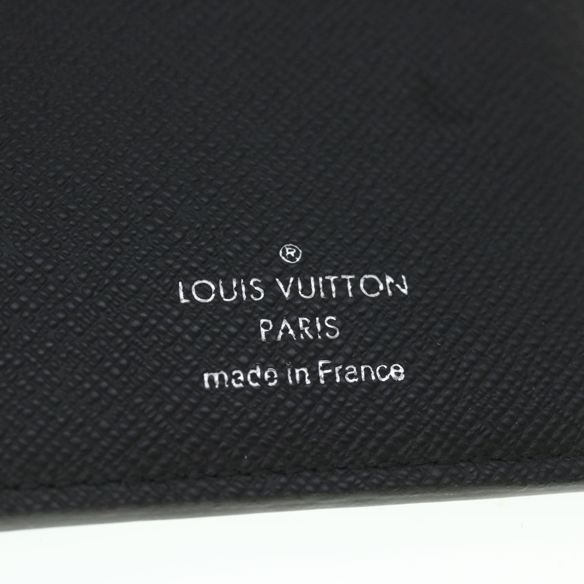 LOUIS VUITTON Damier Graphite Portefeuille Brazza Long Wallet N64430 Auth pt092