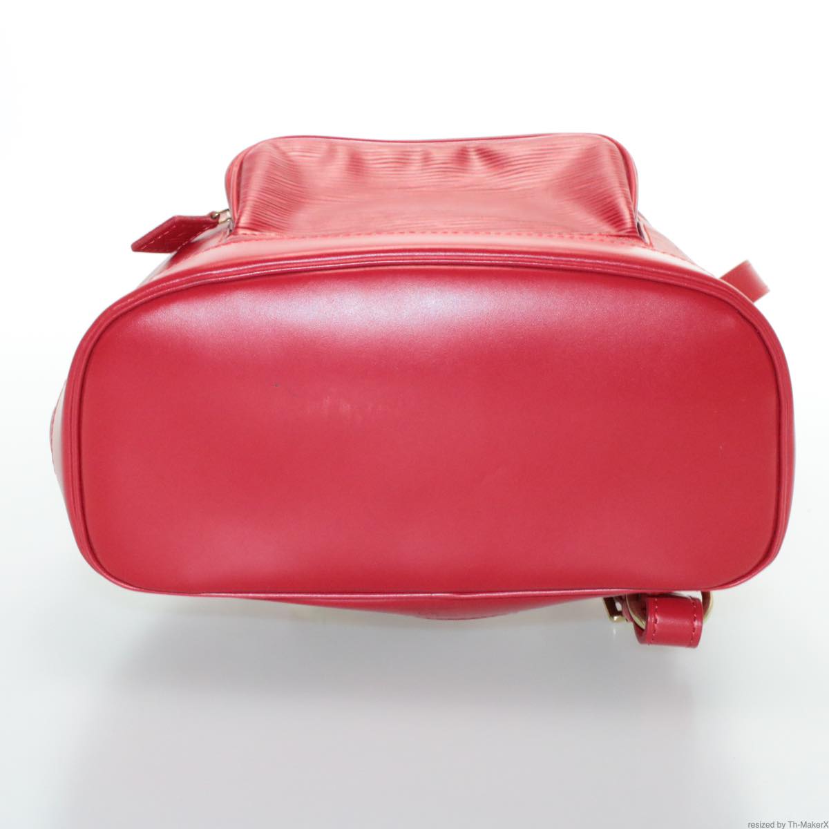 LOUIS VUITTON Epi Montsouris MM Backpack Red LV Auth am2389sSM