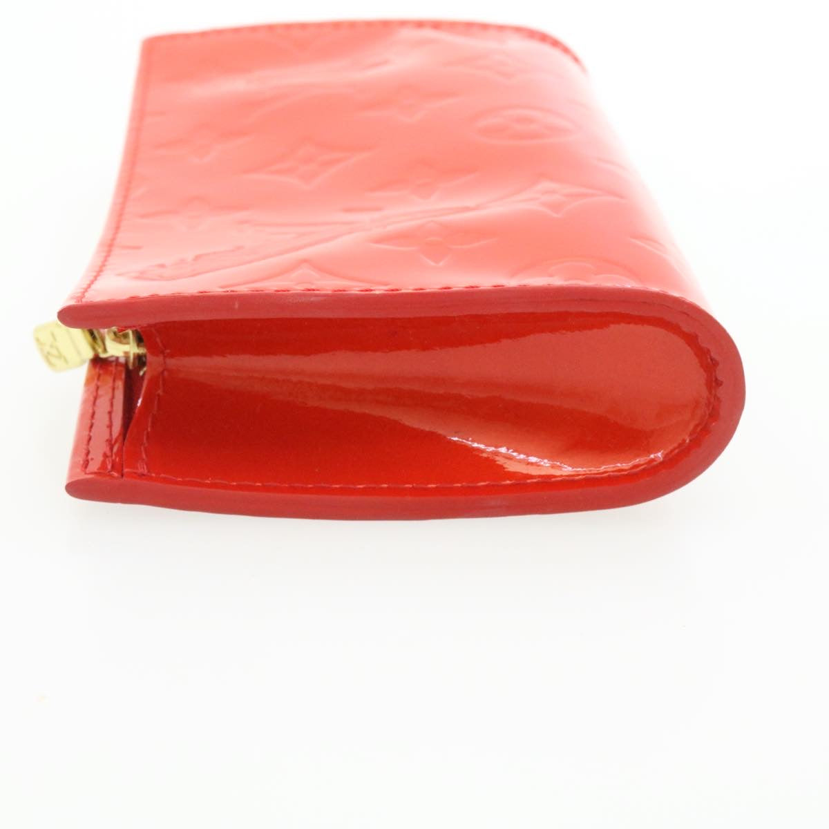 LOUIS VUITTON Monogram Vernis Bucket PM Shoulder Bag SP Order Rouge Auth 22324SM