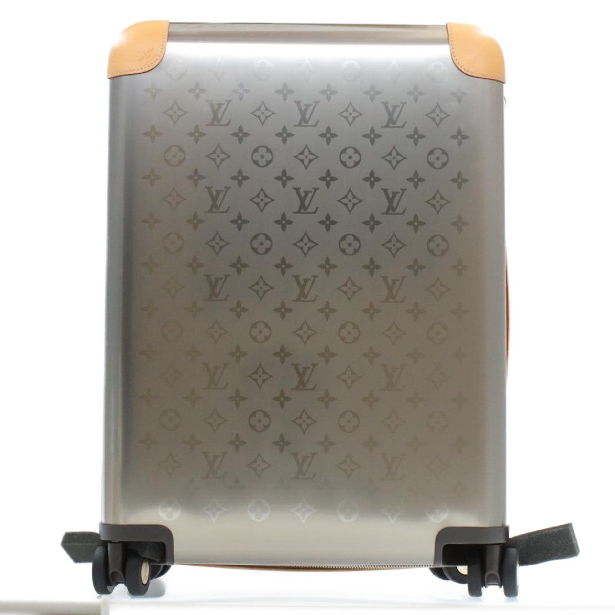 LOUIS VUITTON Monogram Titanium Horizon 55 Roller Suitcase M41226 LV Auth ak157SM