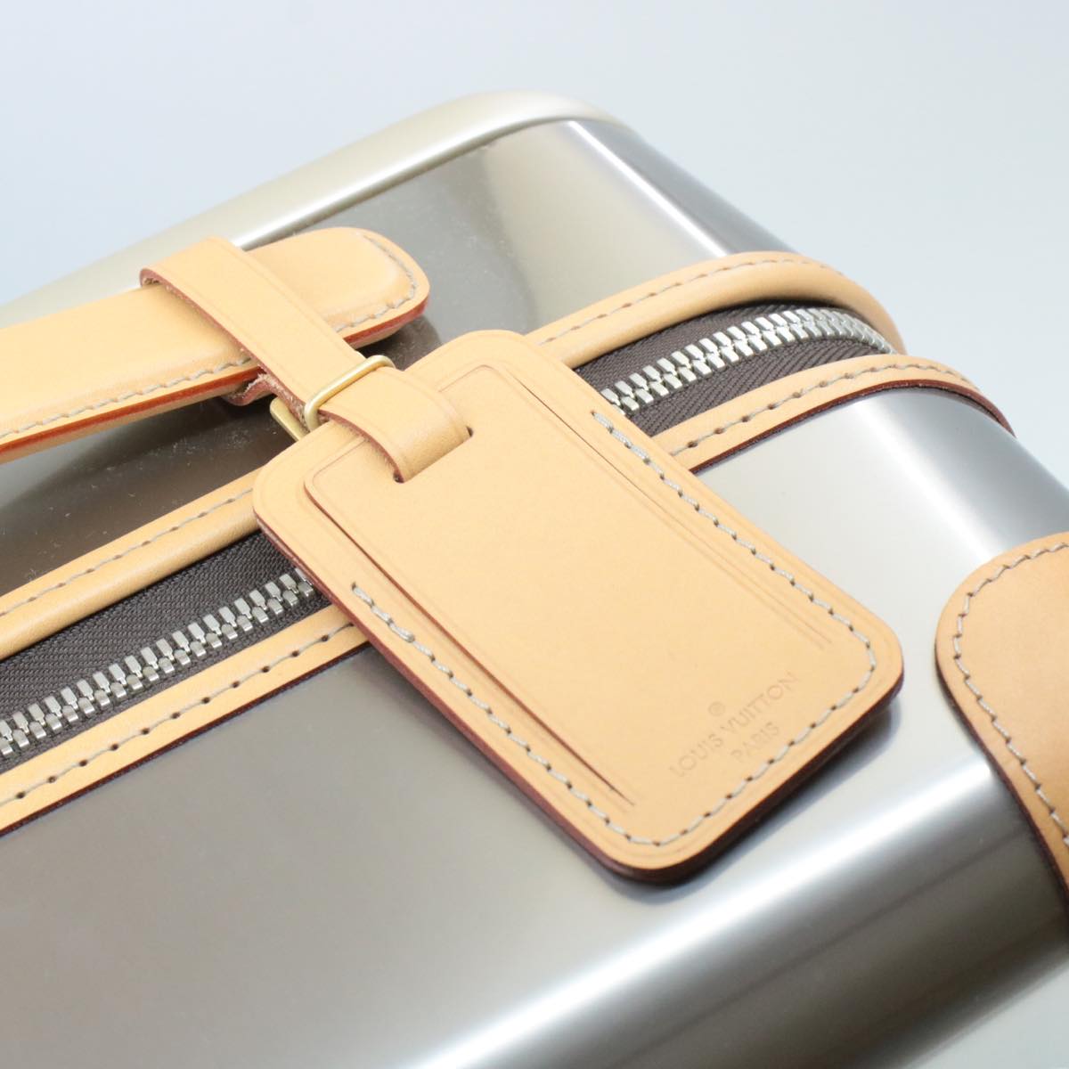 LOUIS VUITTON Monogram Titanium Horizon 55 Roller Suitcase M41226 LV Auth ak157SM