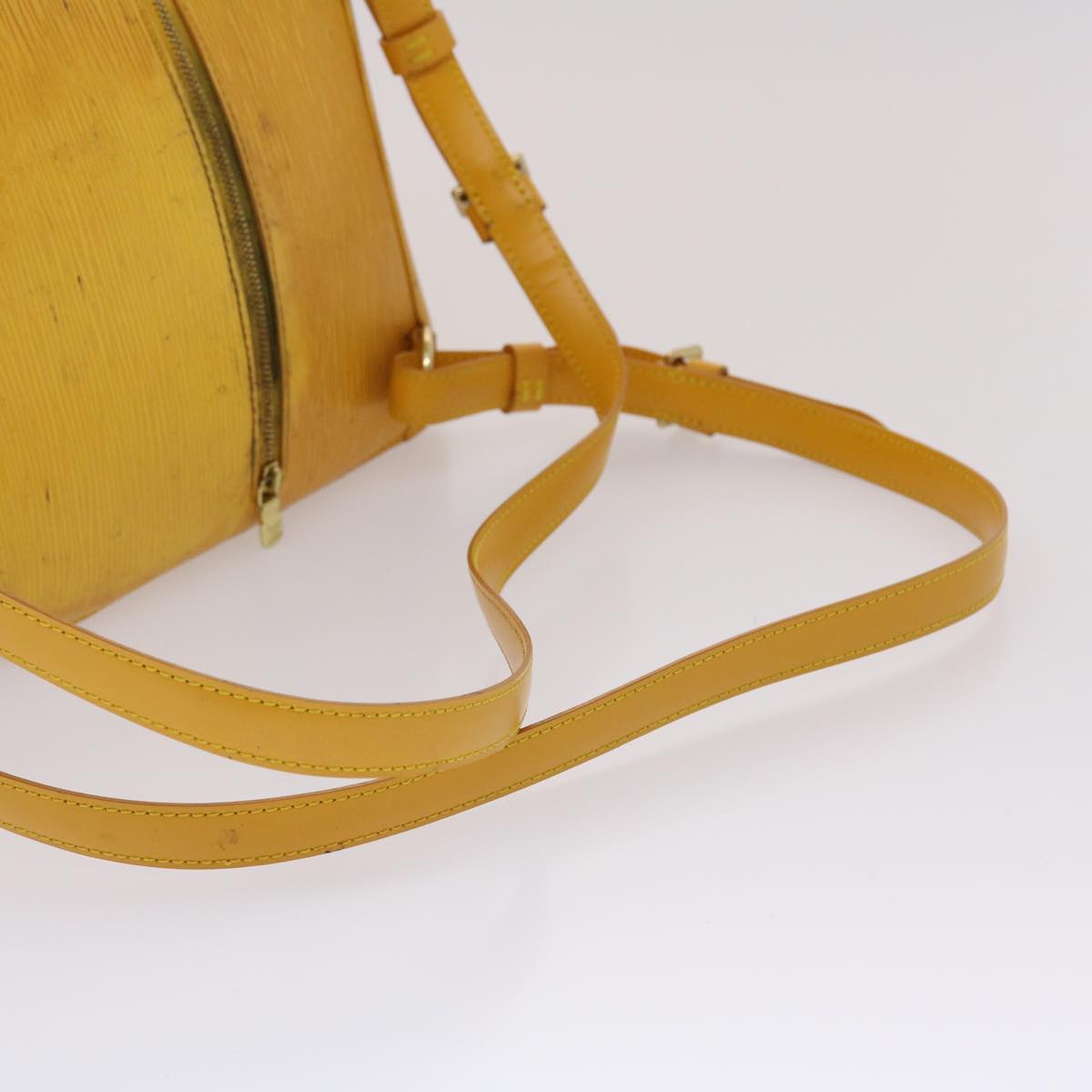 LOUIS VUITTON Epi Mabillon Backpack Yellow M52239 LV Auth 41583