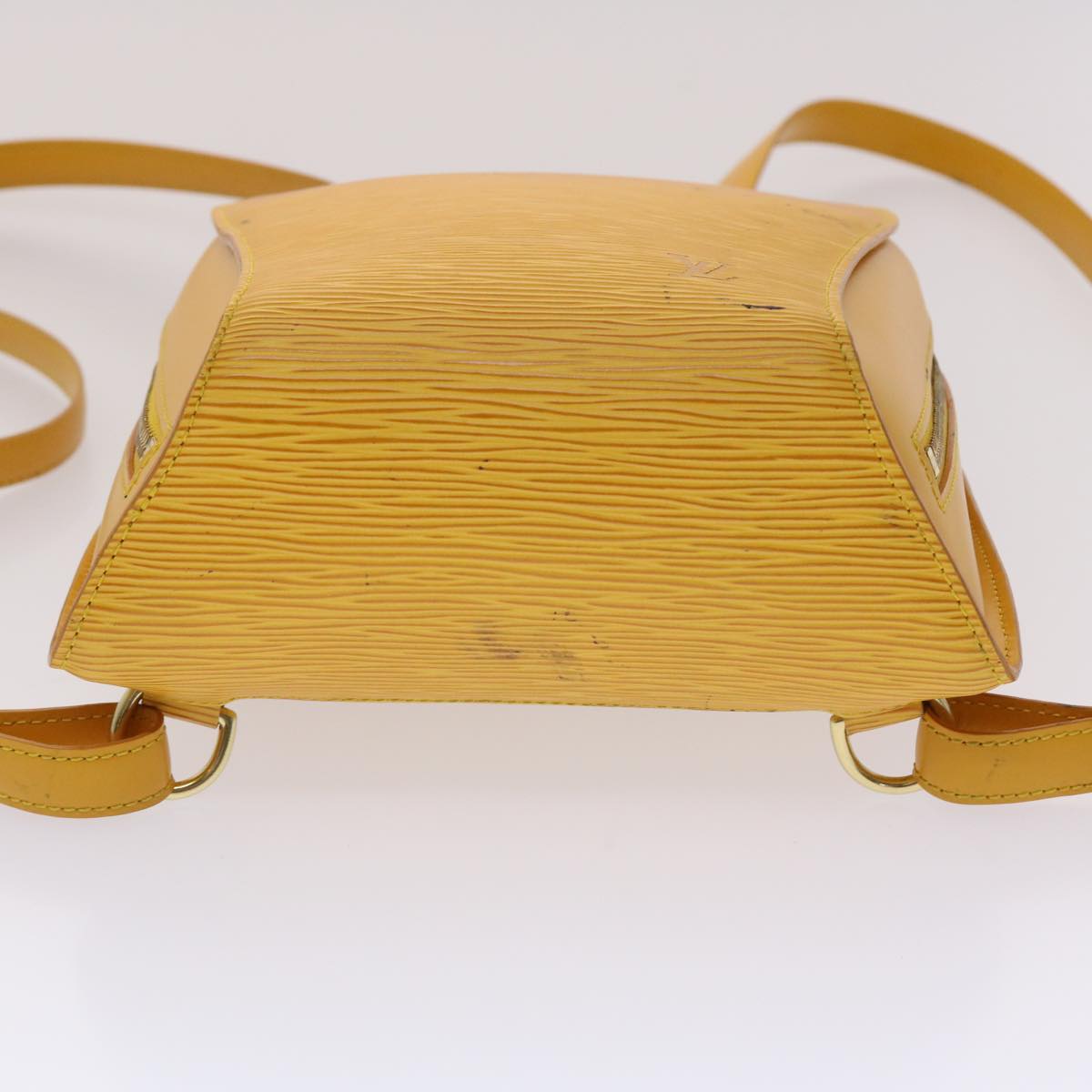 LOUIS VUITTON Epi Mabillon Backpack Yellow M52239 LV Auth 41583