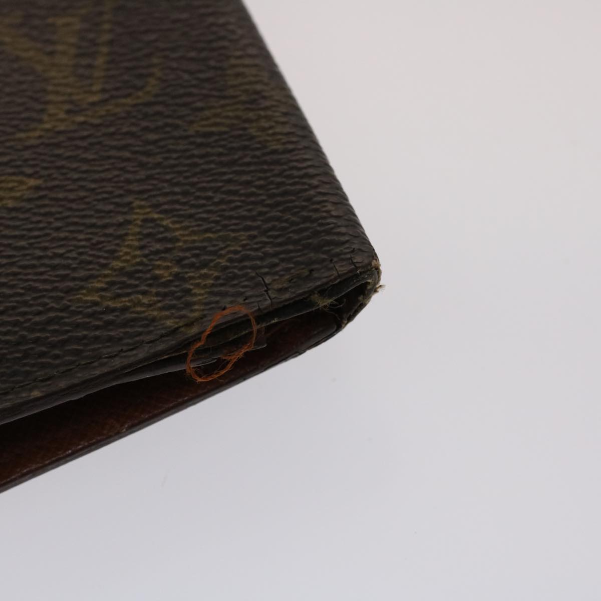 LOUIS VUITTON Monogram Pouch Long Wallet 4Set LV Auth 42062