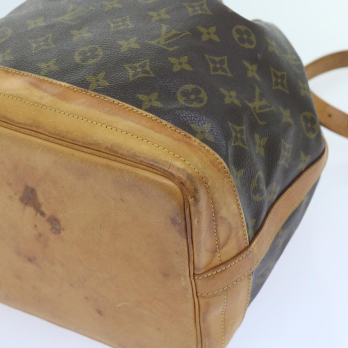 LOUIS VUITTON Monogram Noe Shoulder Bag M42224 LV Auth th2578