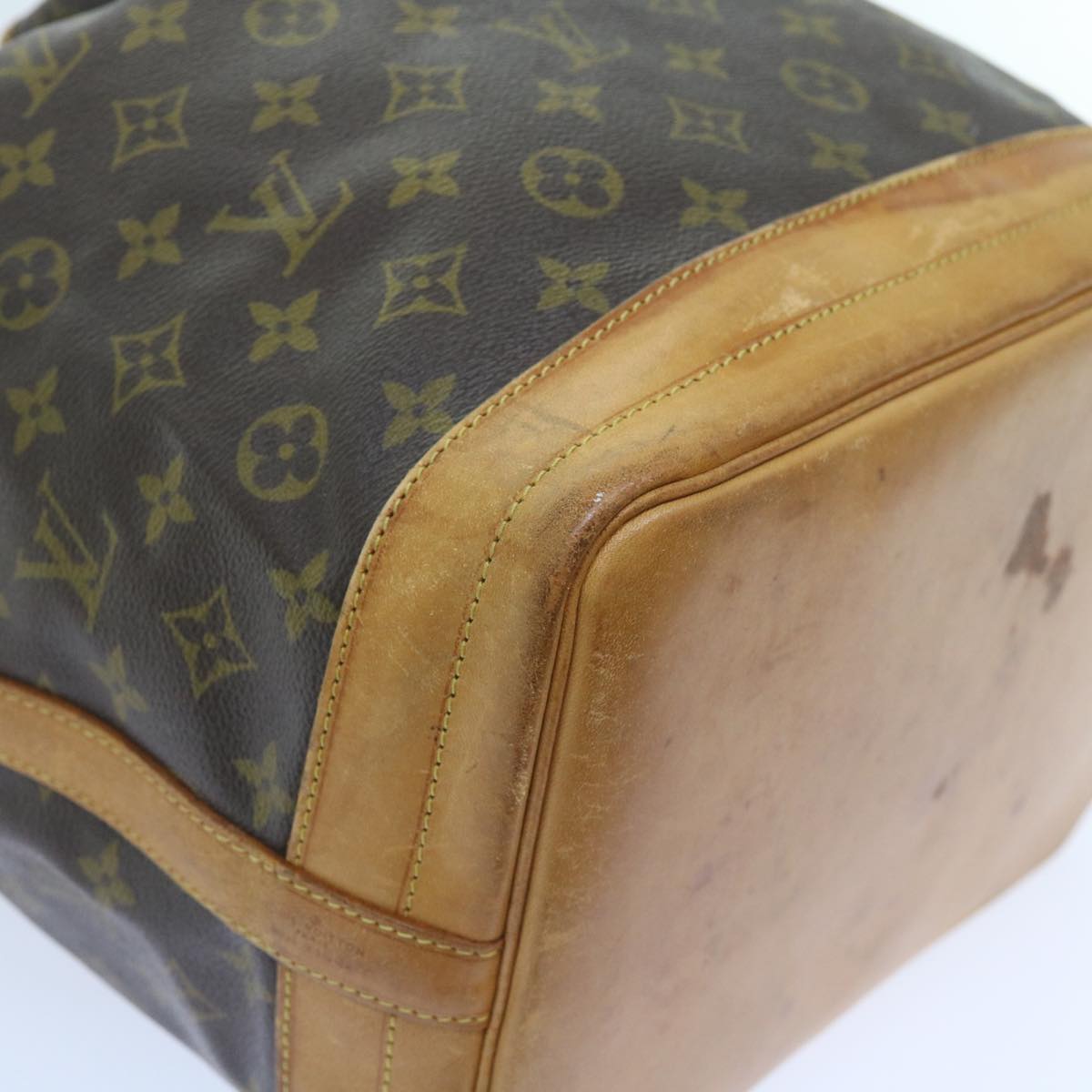 LOUIS VUITTON Monogram Noe Shoulder Bag M42224 LV Auth th2578