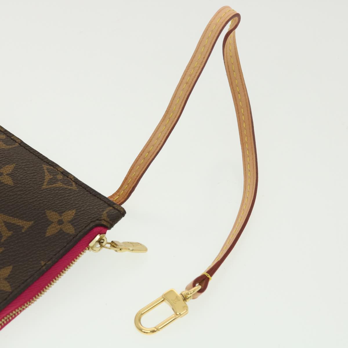 LOUIS VUITTON Monogram Neverfull MM Pouch Accessory Pouch LV Auth am4110