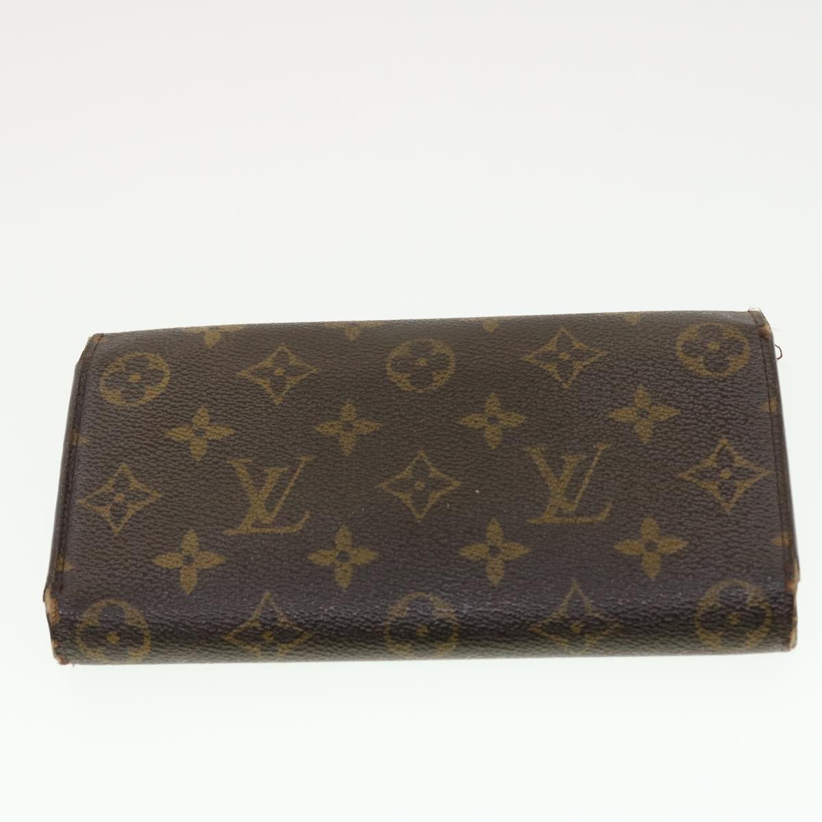 LOUIS VUITTON Monogram Wallet 4Set LV Auth ti1070