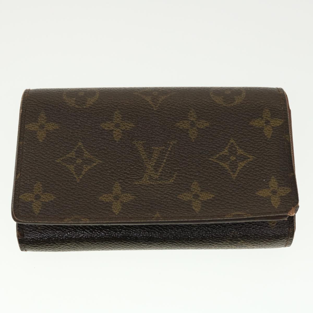 LOUIS VUITTON Monogram Wallet 4Set LV Auth ti1070