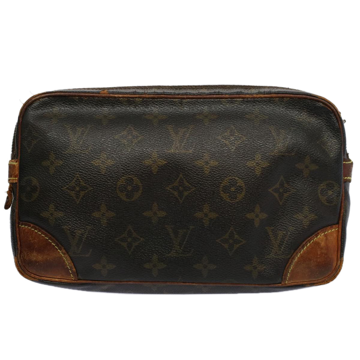 LOUIS VUITTON Monogram Marly Dragonne GM Clutch Bag M51825 LV Auth ti1259