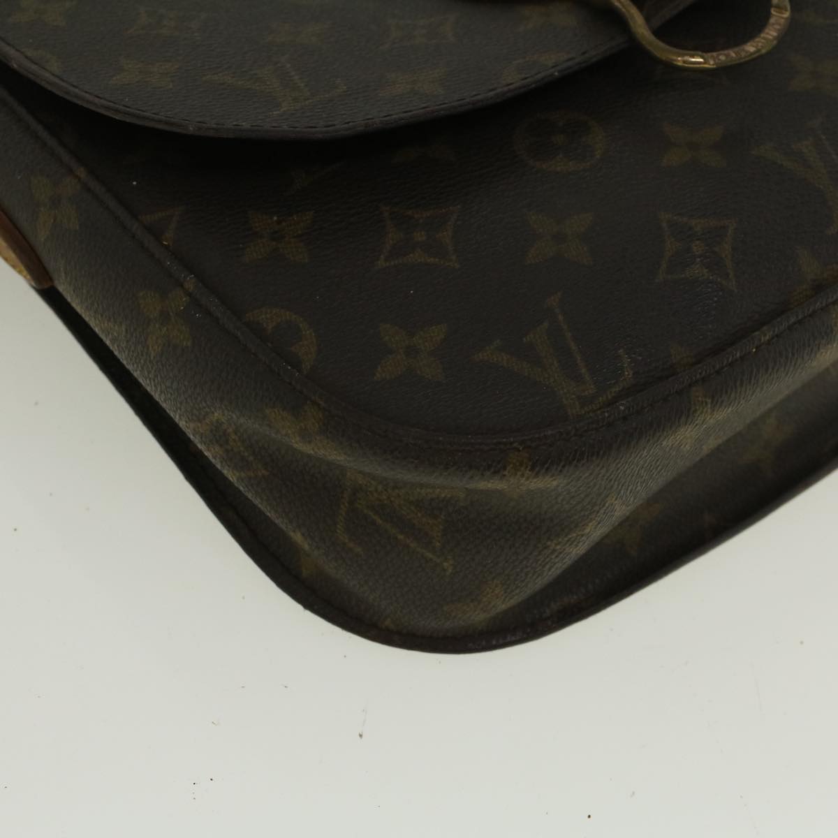 LOUIS VUITTON Monogram Saint Cloud GM Shoulder Bag M51242 LV Auth ti1274