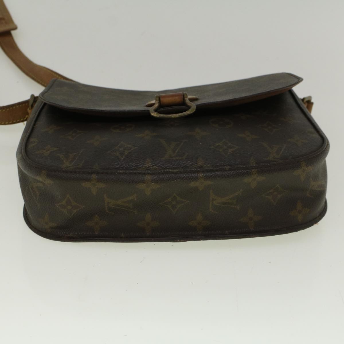 LOUIS VUITTON Monogram Saint Cloud GM Shoulder Bag M51242 LV Auth ti1274