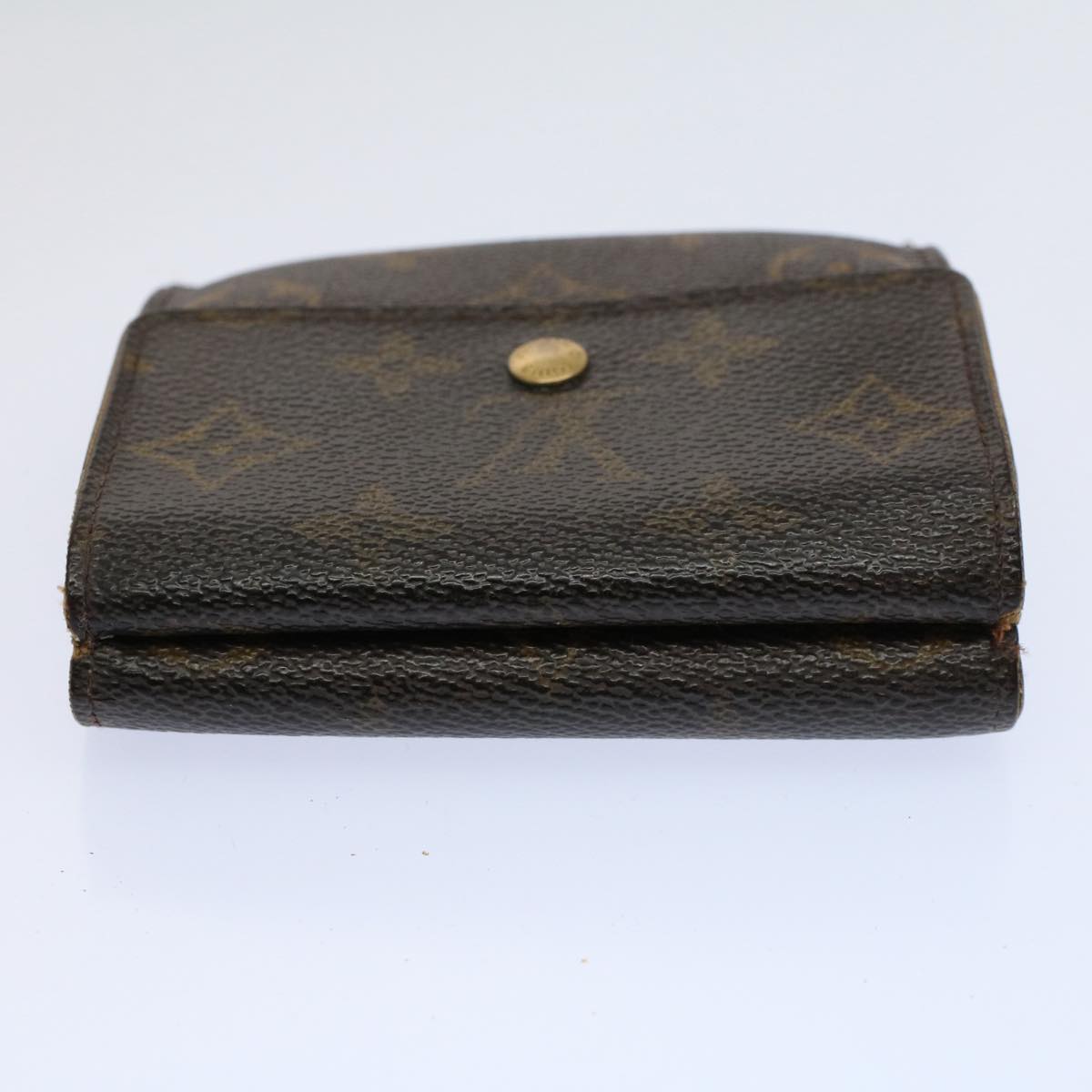 LOUIS VUITTON Monogram Porte Monnaie Bier Cartes Crdit Wallet M61652 Auth ti1277