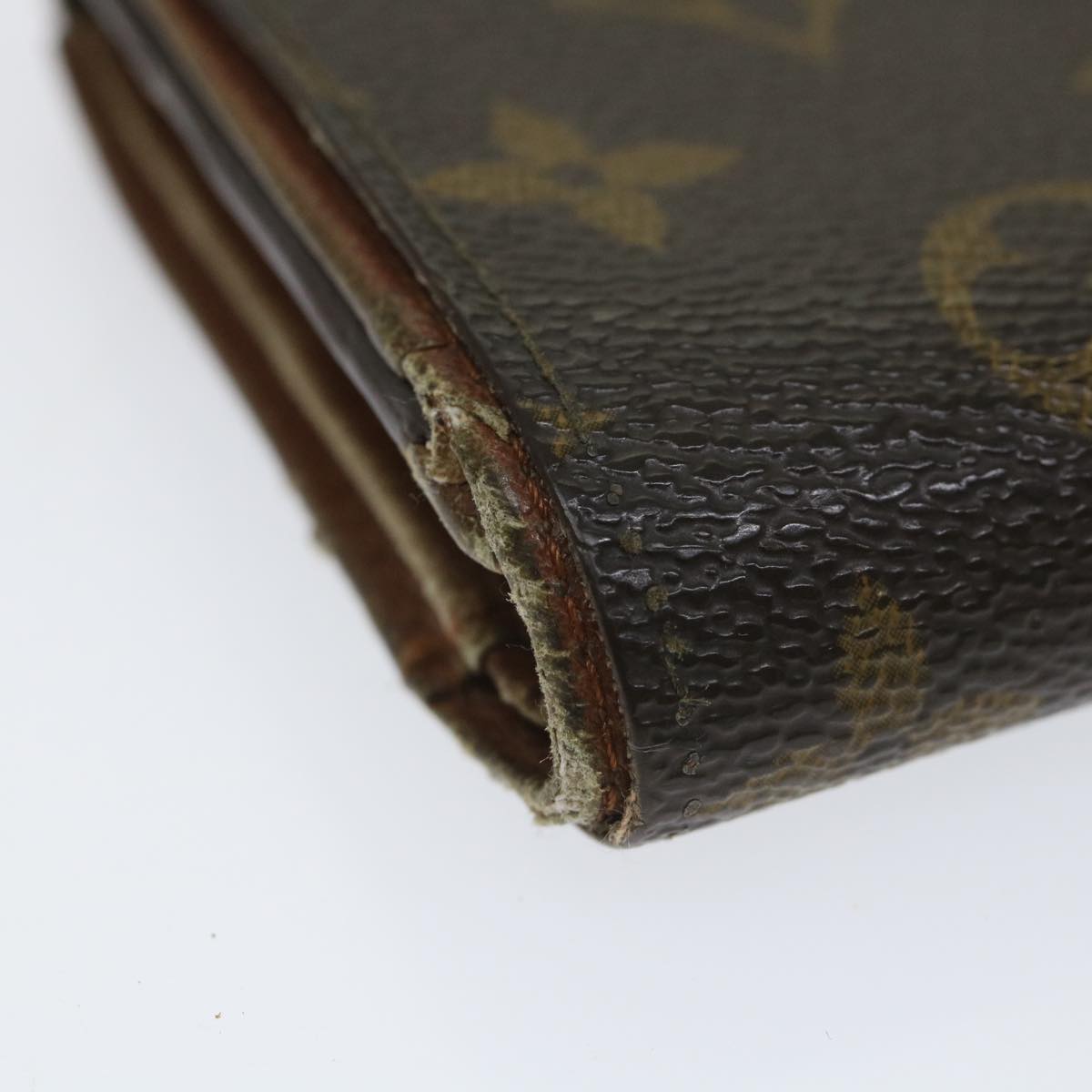 LOUIS VUITTON Monogram Portefeuille Tresol Wallet M61736 LV Auth ti1290