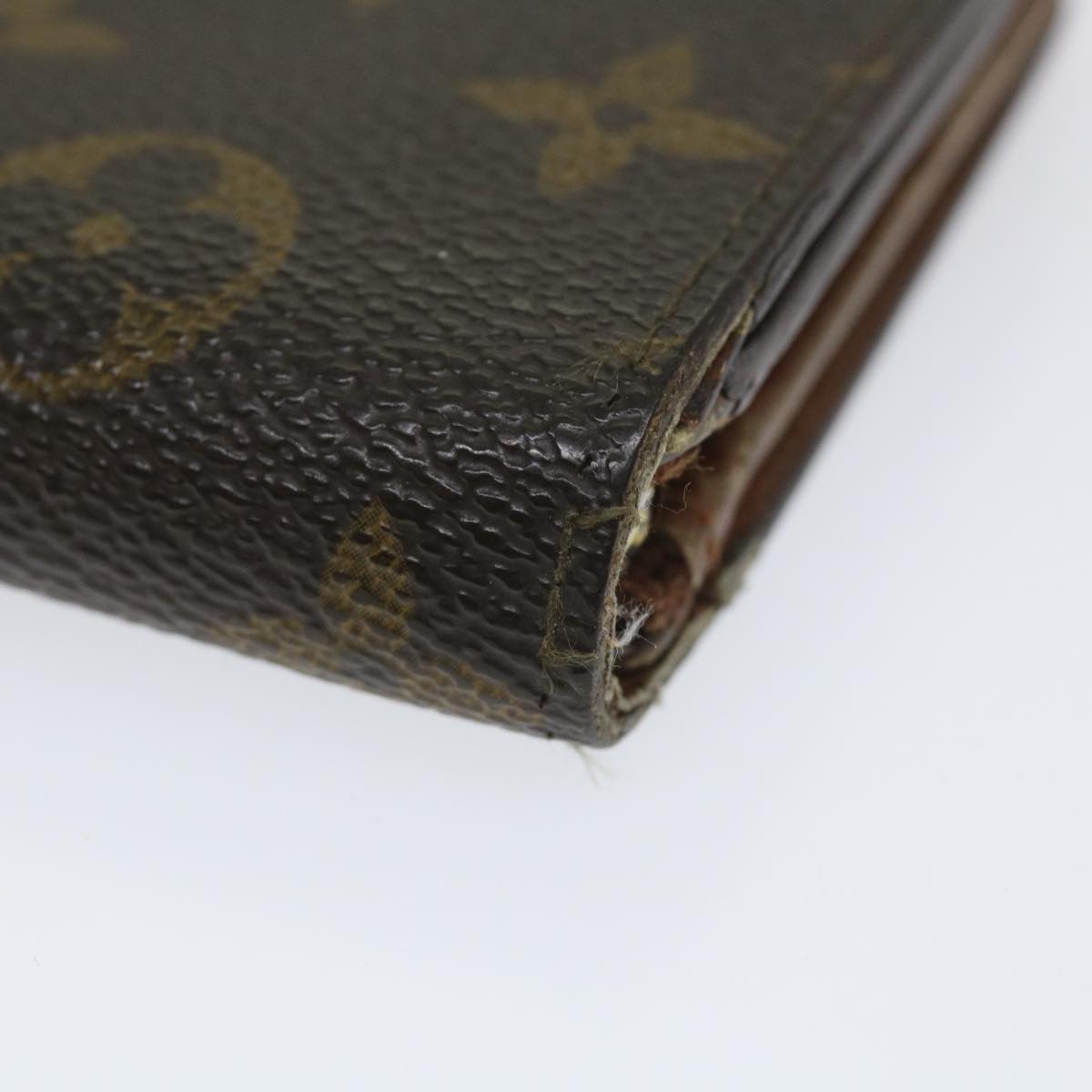 LOUIS VUITTON Monogram Portefeuille Tresol Wallet M61736 LV Auth ti1290