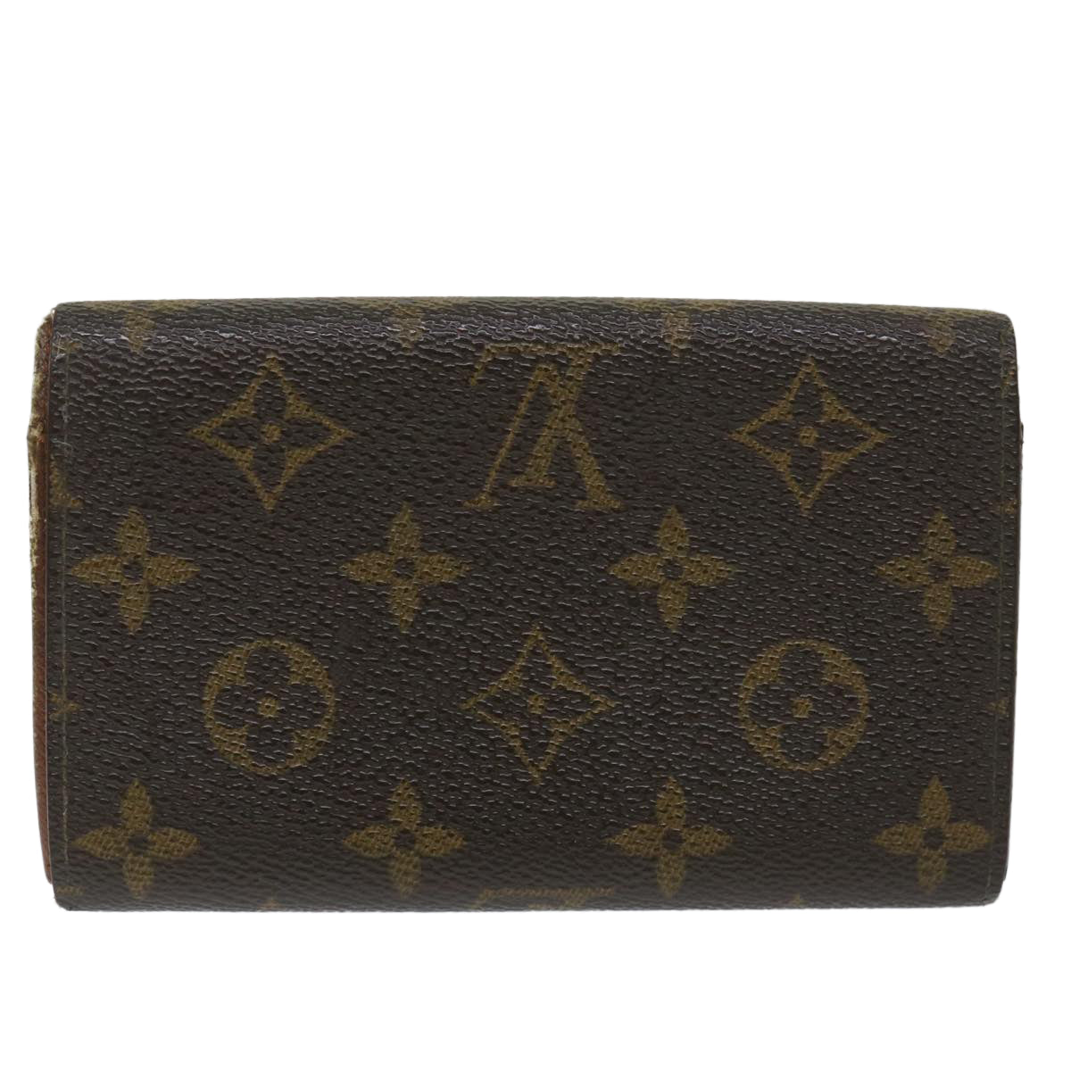 LOUIS VUITTON Monogram Portefeuille Tresol Wallet M61736 LV Auth ti1290