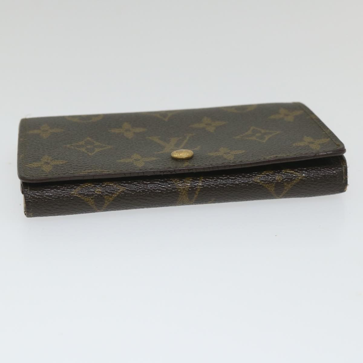 LOUIS VUITTON Monogram Portefeuille Tresol Wallet M61736 LV Auth ti1290