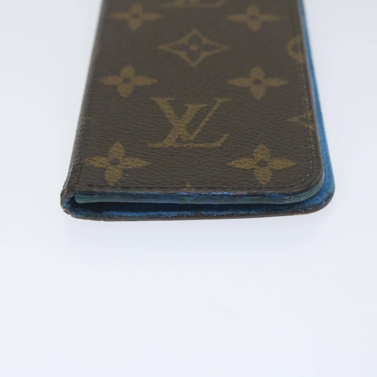 LOUIS VUITTON Monogram iPhone Case 4Set Blue Pink LV Auth ti1305