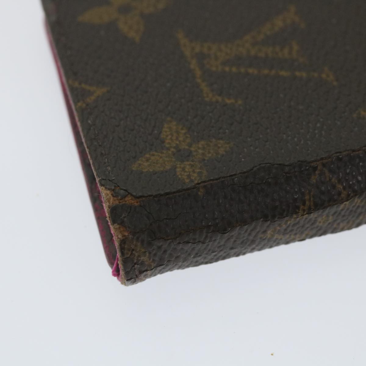 LOUIS VUITTON Monogram iPhone Case 4 Set Blue Pink LV Auth ti1305