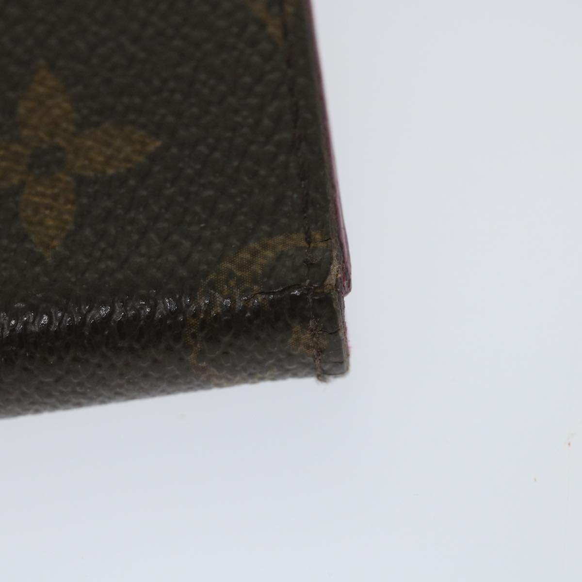 LOUIS VUITTON Monogram iPhone Case 4 Set Blue Pink LV Auth ti1305