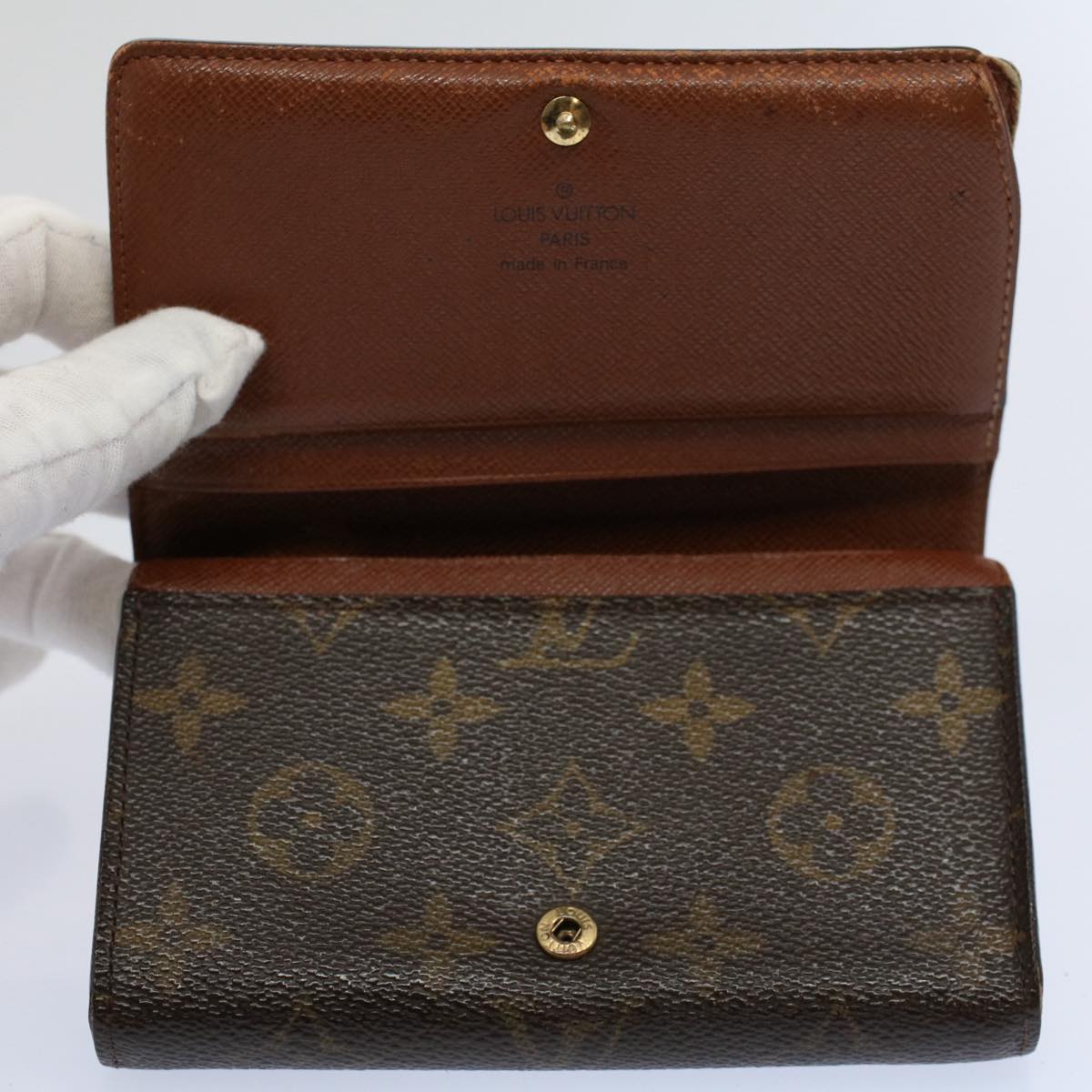 LOUIS VUITTON Monogram Wallet 6Set LV Auth ti1309