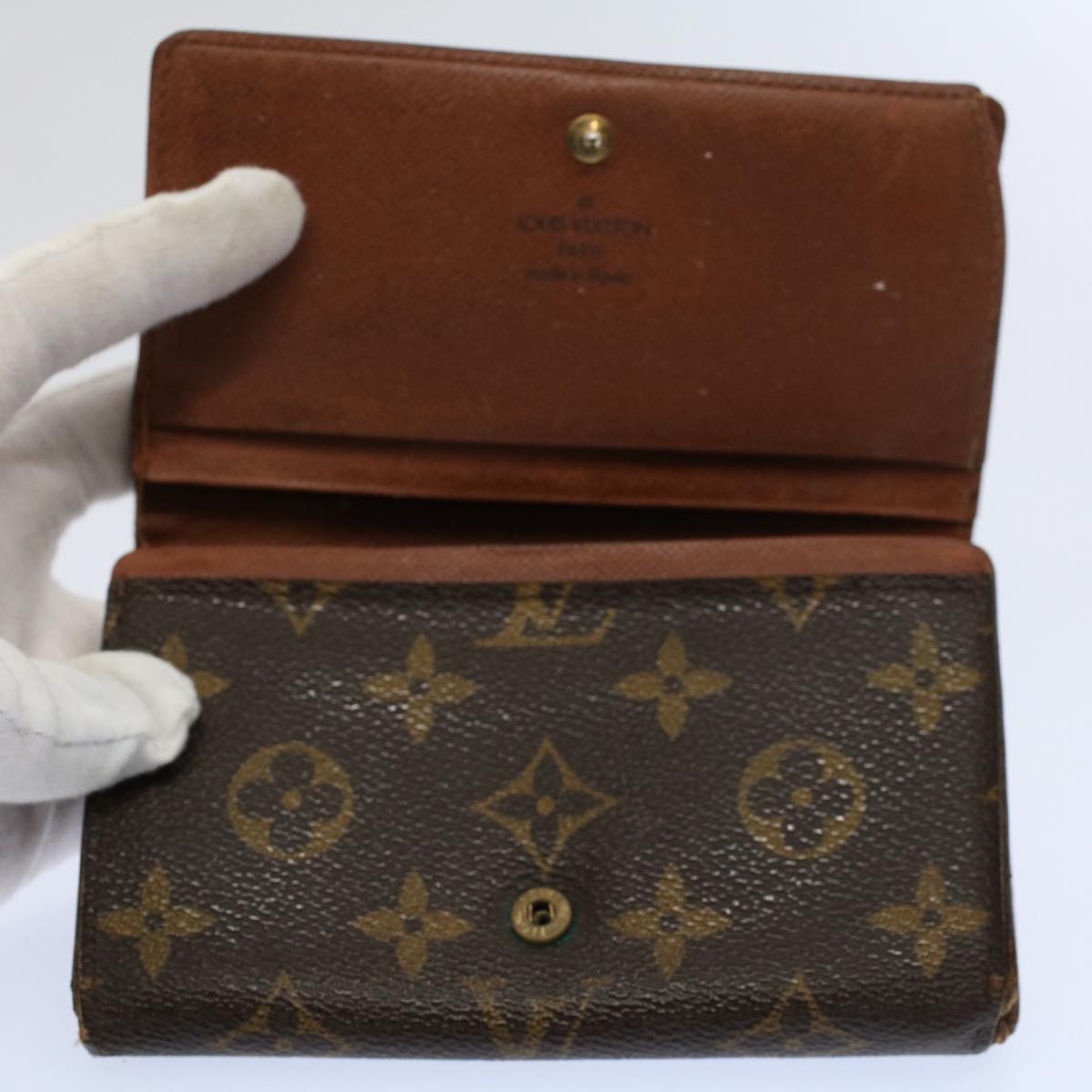 LOUIS VUITTON Monogram Wallet 6Set LV Auth ti1309