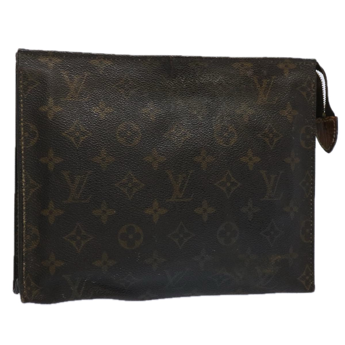 LOUIS VUITTON Monogram Poche Toilette 26 Pouch M47542 LV Auth ti1403