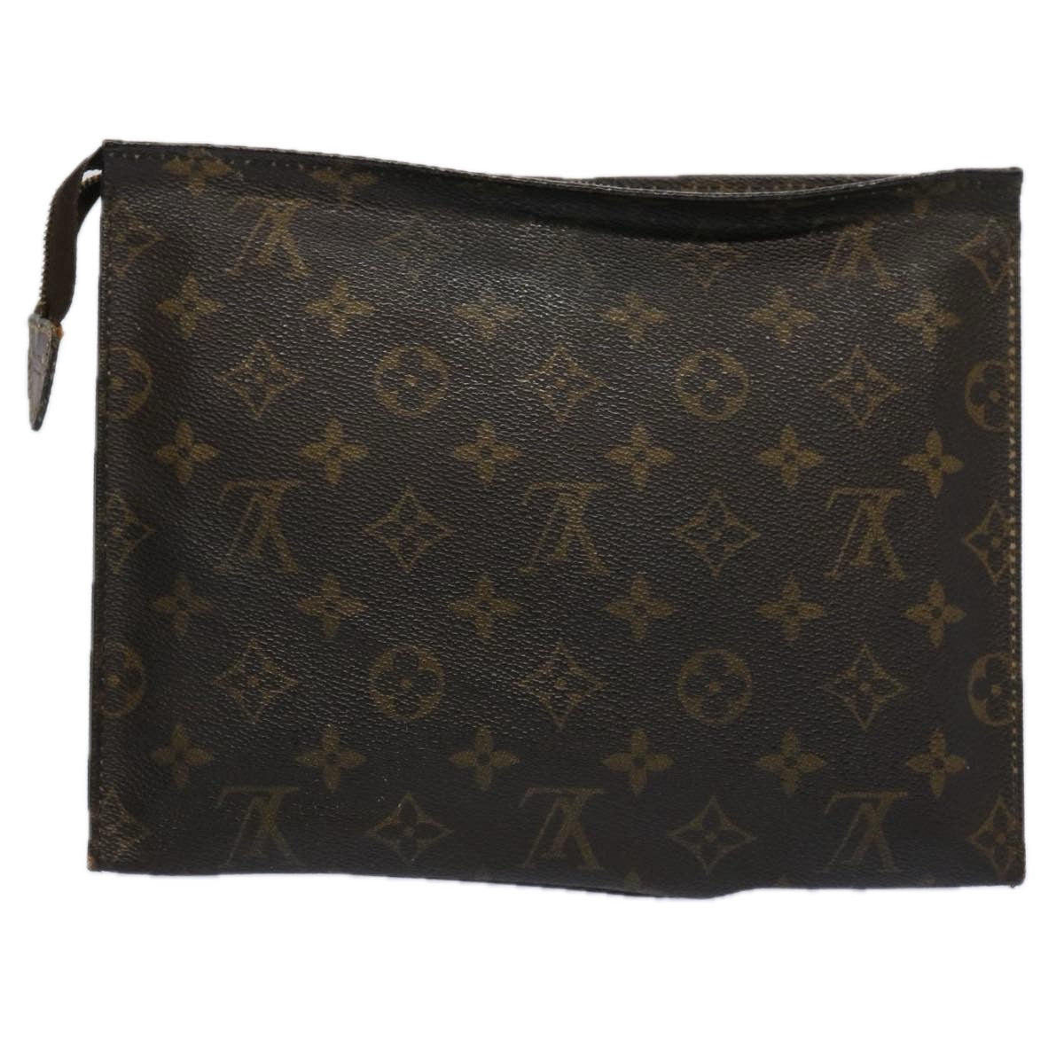 LOUIS VUITTON Monogram Poche Toilette 26 Pouch M47542 LV Auth ti1403