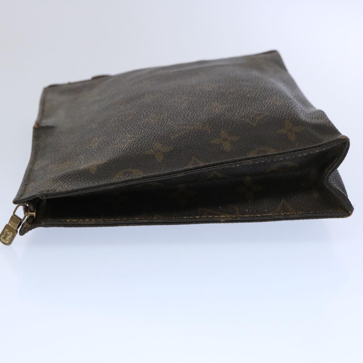 LOUIS VUITTON Monogram Poche Toilette 26 Pouch M47542 LV Auth ti1403