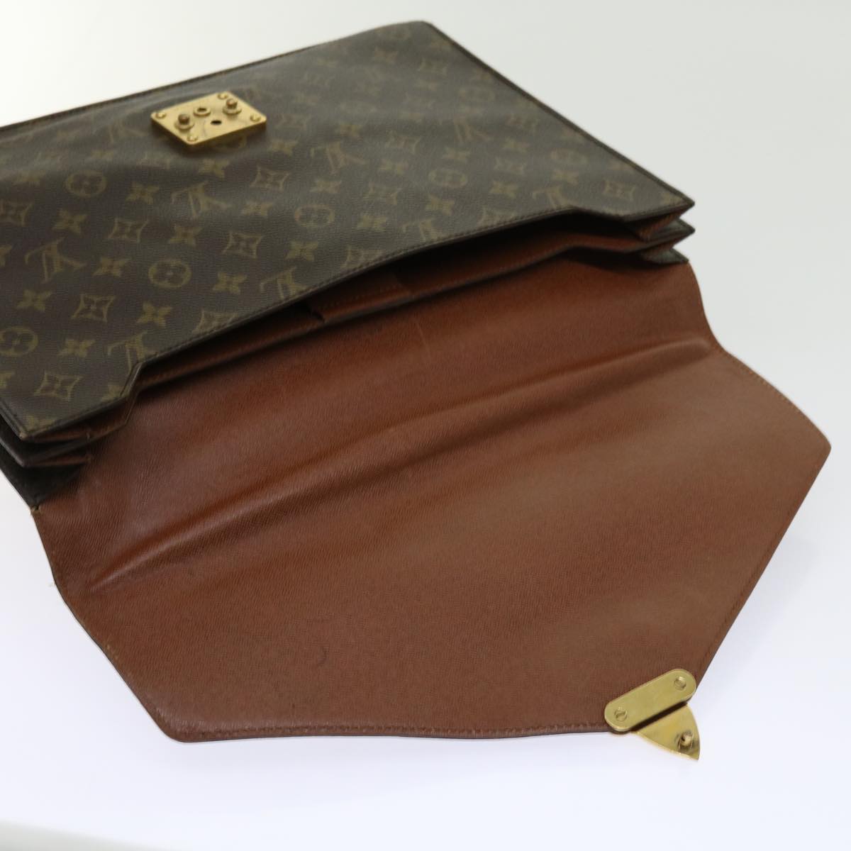 LOUIS VUITTON Monogram Serviette Conseiller Briefcase M53331 LV Auth ti1411