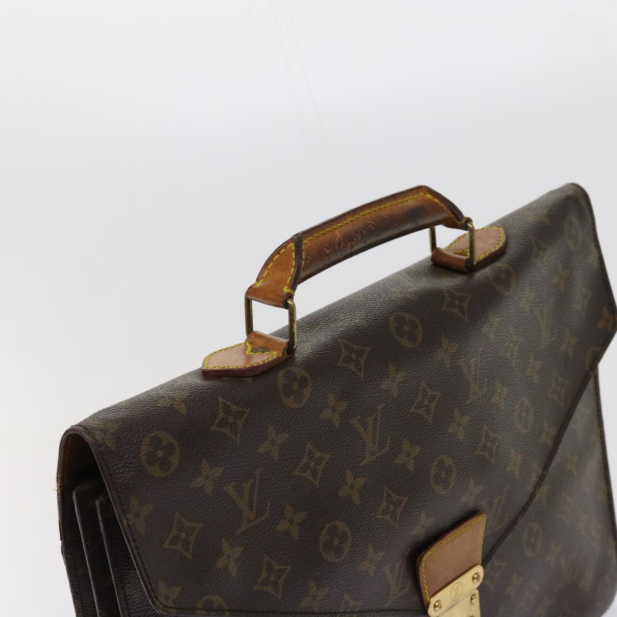 LOUIS VUITTON Monogram Serviette Conseiller Briefcase M53331 LV Auth ti1411