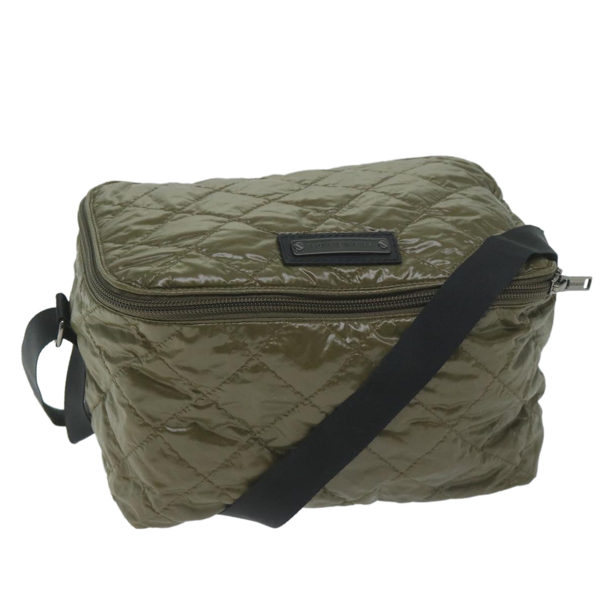 BURBERRY Waist bag Nylon Khaki Auth ti1479